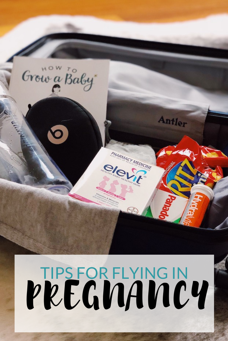Tips for flying during pregnancy and coping with morning sickness