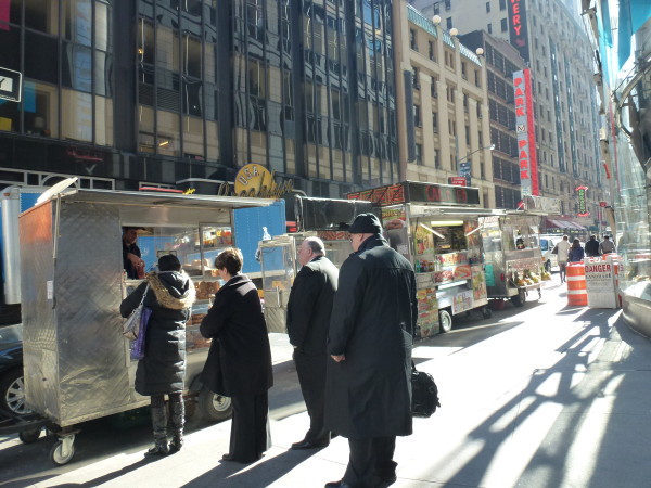 Food carts in NYC
