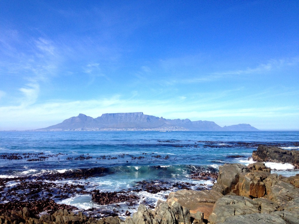 Cape Town as seen from Robben Island
