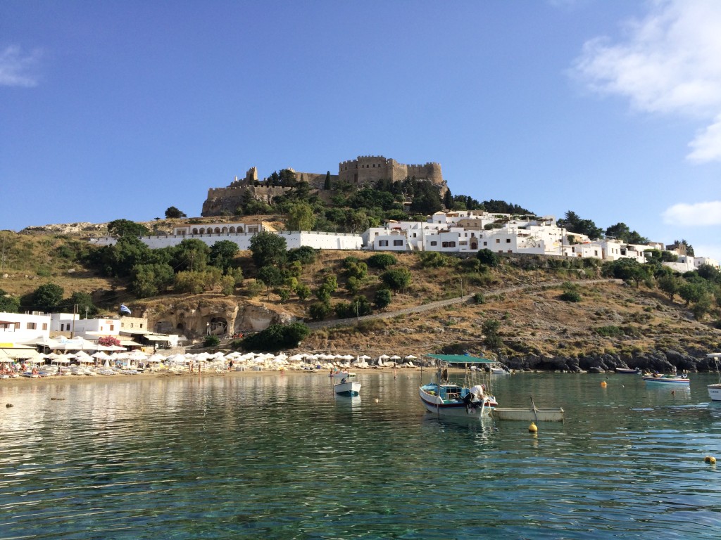 Best places in Greece for families - Lindos, Rhodes