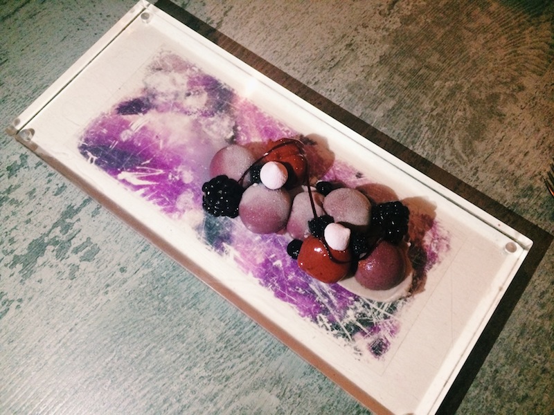 Edible art - Shades Of Purple at 2am:dessertbar 