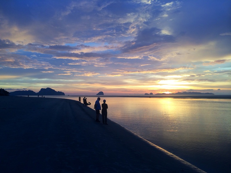 Sunset at Anantara Si Kao