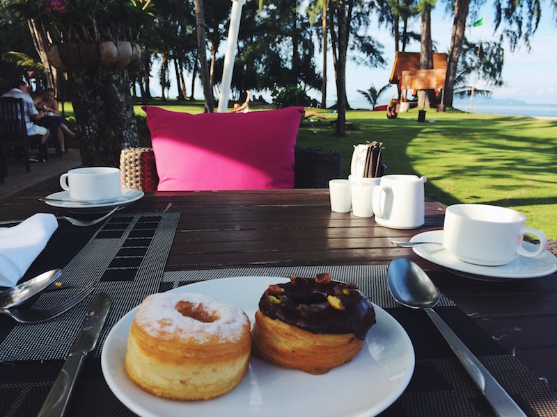Cronuts for breakfast - don't judge me!