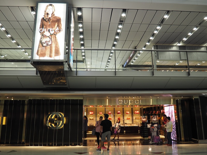 Shopping is great at HKIA