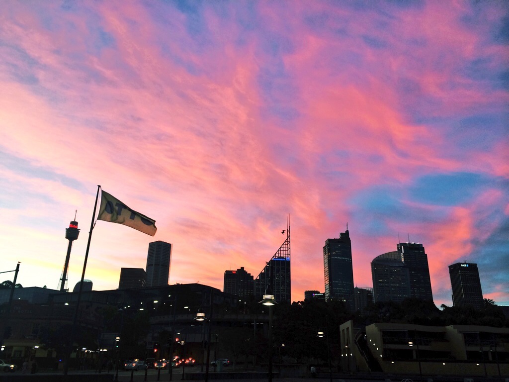 Another ugly Sydney sunset - I joke!