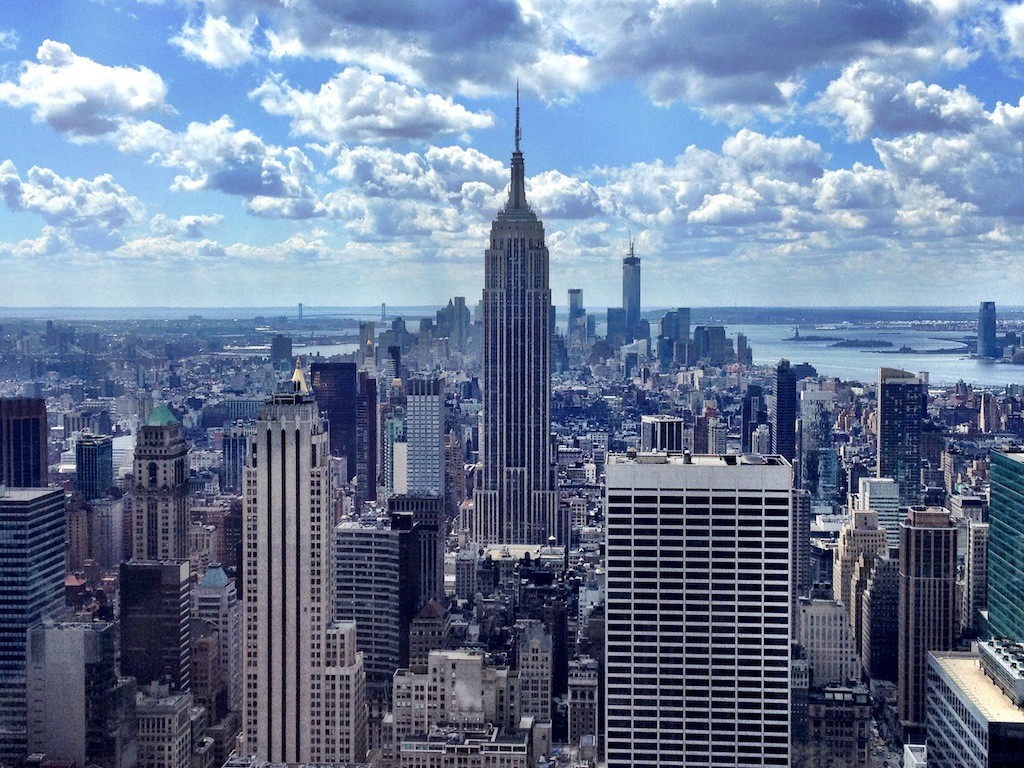 New York as seen from Top Of The Rock
