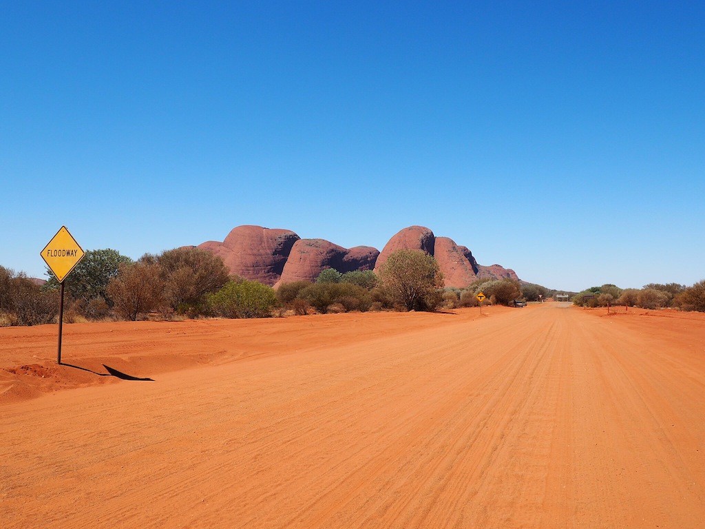 Kata Tjuta means 'many heads' in the local language