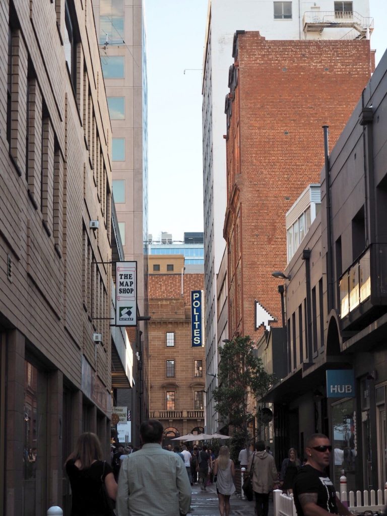 It's not just Melbourne that does laneways