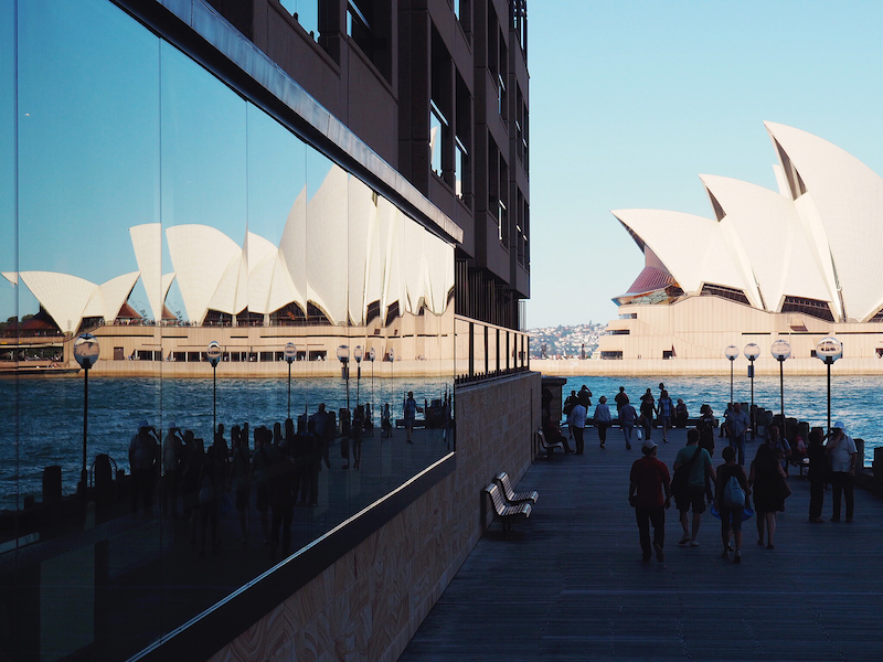 Opera House reflections at Park Hyatt Sydney
