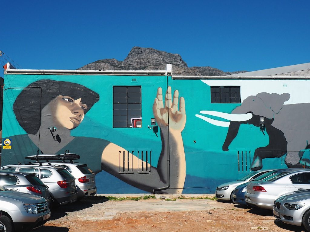 Street art walking tour Woodstock Cape Town