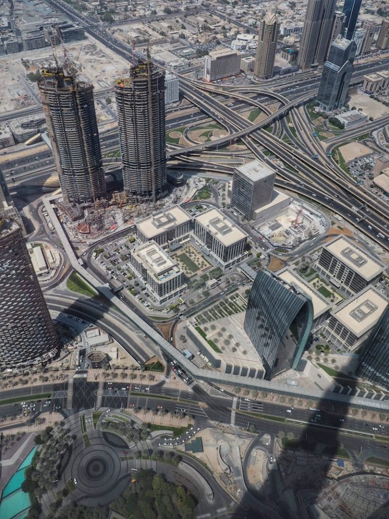 Views from Burj Khalifa