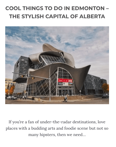 Captivate Alberta Campaign