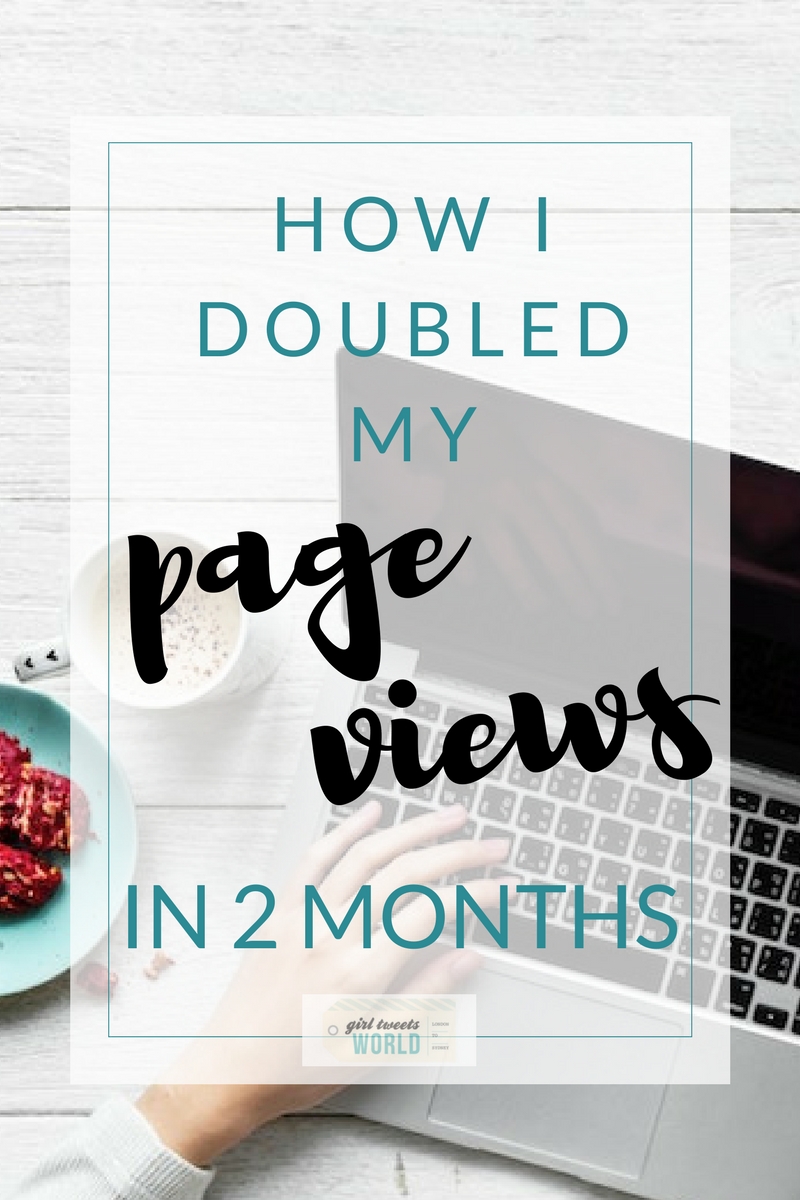 Want to boost your blog traffic? Here are 7 real ways I doubled my blog traffic in 2 months by optimising for Pinterest and SEO. #blogtips #blogtraffic #blogging